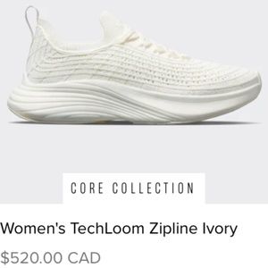 APL White Running Shoe - Size 8